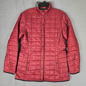 Victorinox Quilted Red Women's Puffer Jacket